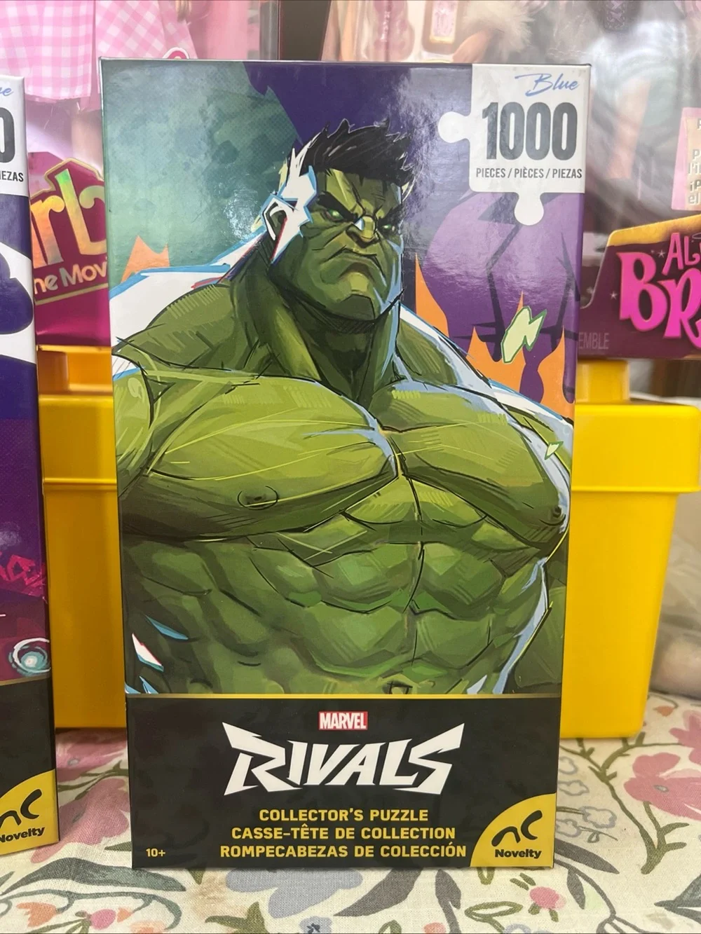 Marvel Gamerverse Marvel Rivals Hulk 1000 Pieces Blue Collector Puzzle
